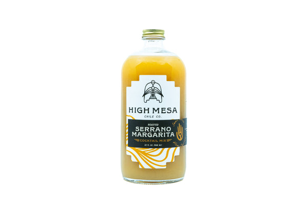 High Mesa Chile Co. - Roasted Serrano Margarita Cocktail Mix - 32 oz