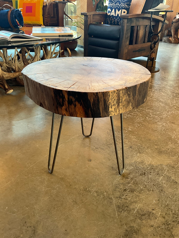 Pecan Side Table