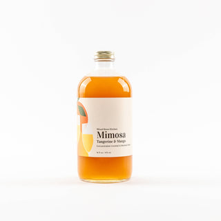 Wood Stove Kitchen - Mimosa Mixer w/ Tangerine & Mango for Cocktails and Mocktails, 16 fl oz