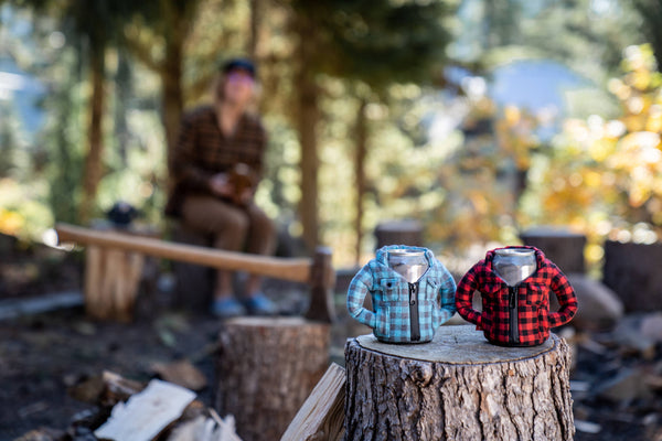Puffin Drinkwear - The Lumberjack - Insulated 12 oz Can Cooler - Puffin Red