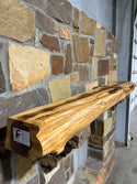 Live Edge Cedar Fireplace Mantel