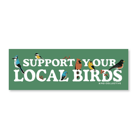 Bird Collective - Backyard Birds Bumper Sticker
