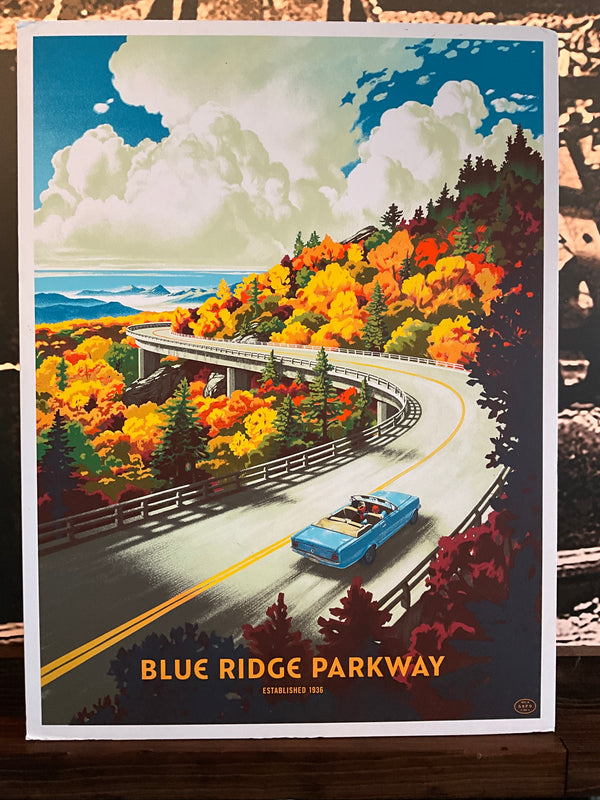 Blue Ridge Parkway Poster Board | The Forest Store