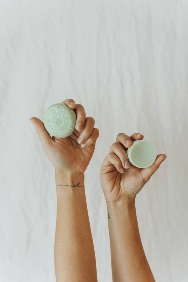 Zero Waste MVMT - Shampoo Bar | Peppermint + Eucalyptus | Zero Waste Hair Care