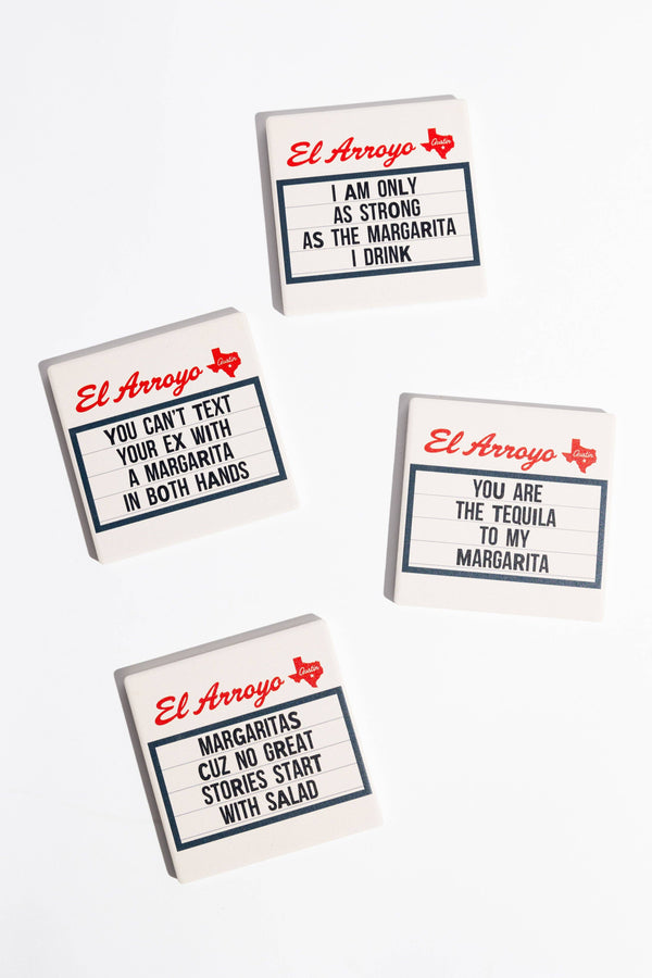 El Arroyo - Coaster Set - Margaritas