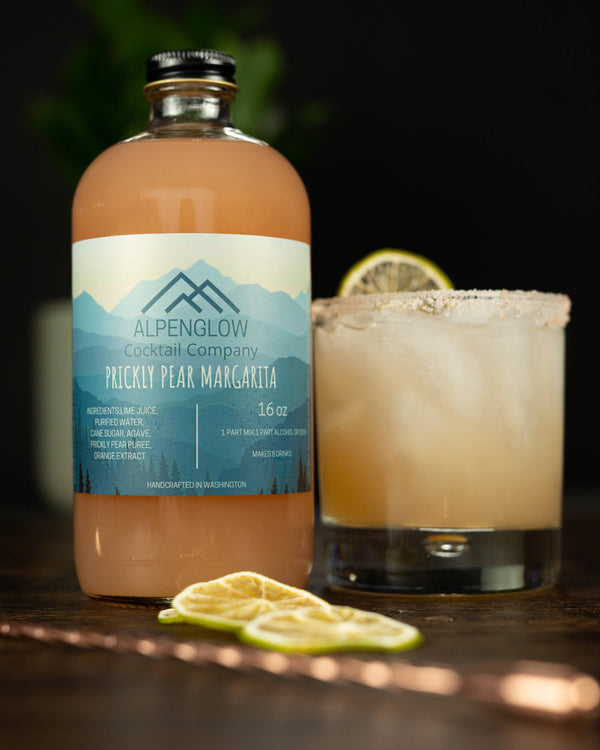 Alpenglow Cocktail Company - Prickly Pear Margarita