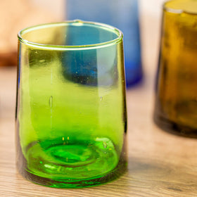 Verve Culture - Moroccan Cone Glassware Small - Green - 0