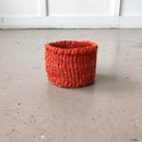 Amsha - Storage Plant Basket: Tomato: XS (6"x6") White Stripe-8