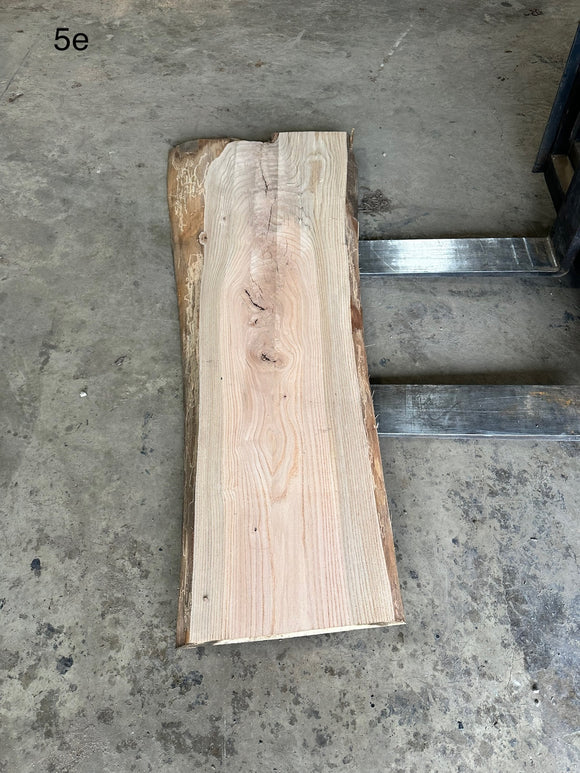 Unfinished Live Edge Red Oak Slab (ULES-2922)
