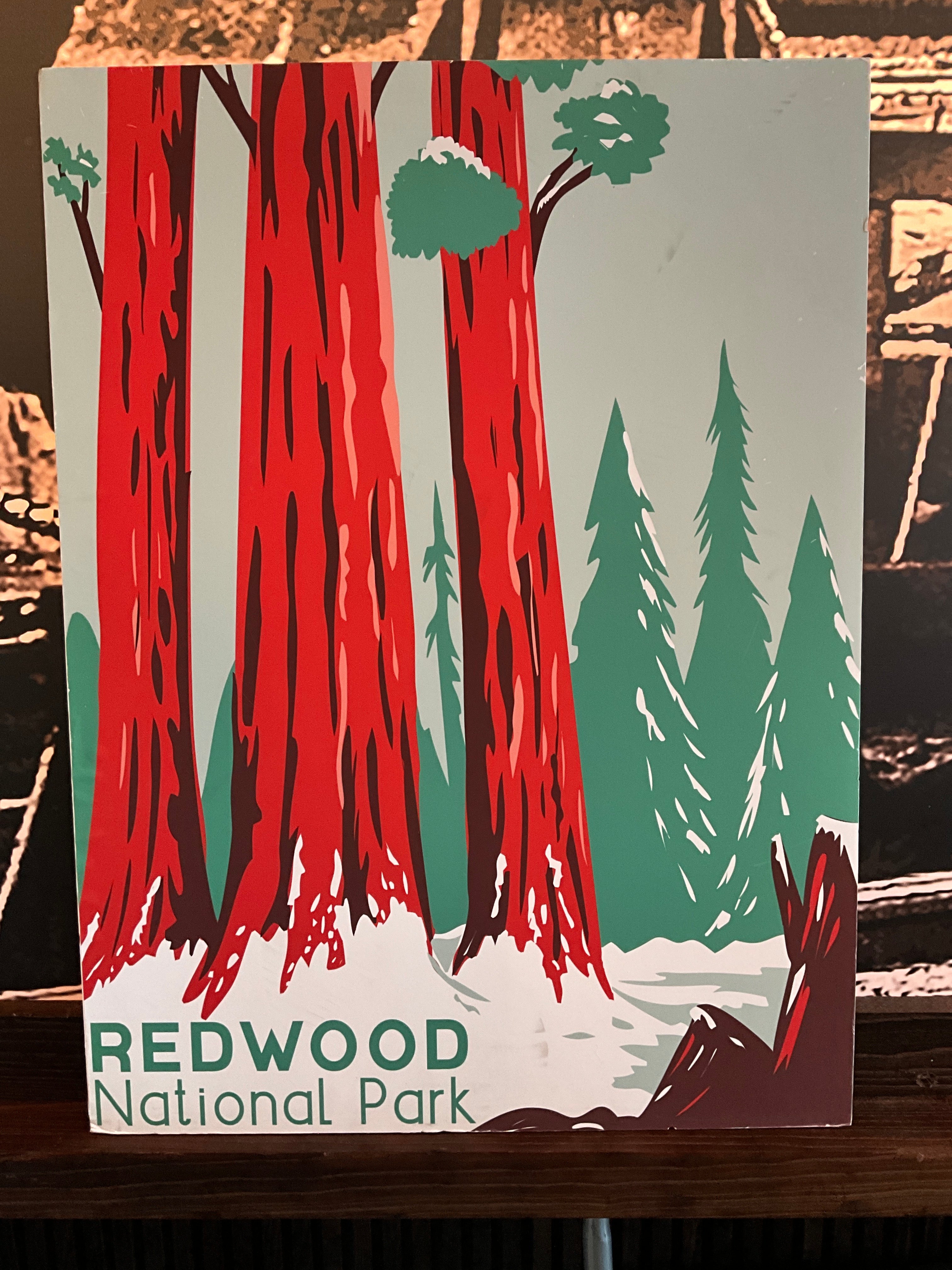 Redwood Poster Board