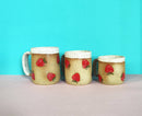 Osso Ceramics - Strawberry Stamped Mug: 12 fl oz-9