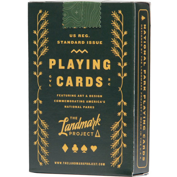 The Landmark Project - National Parks Playing Cards