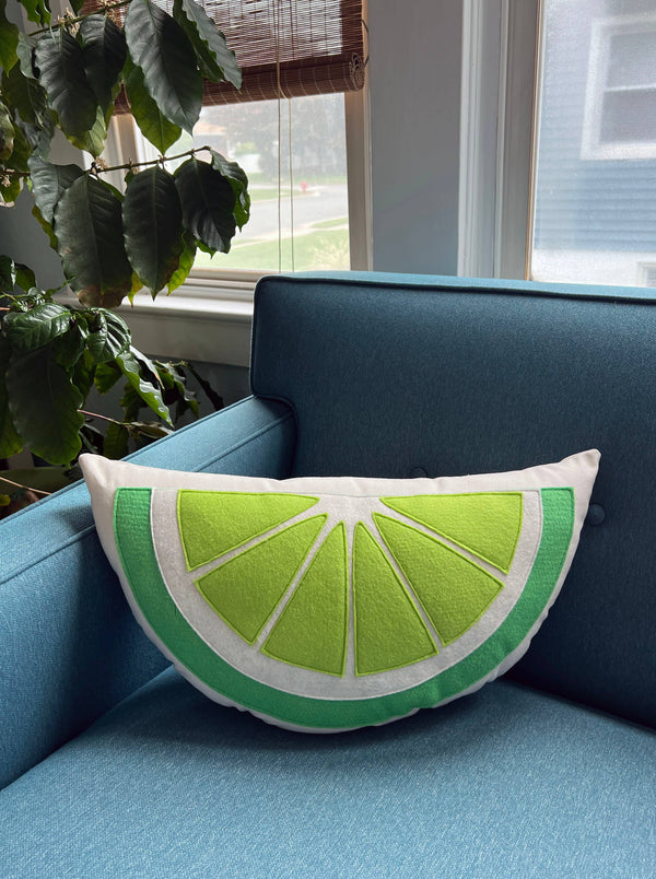 Dirtsa Studio - Fruit Pillow - Lime