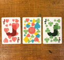 Hatch Show Print - Colorful Playing Cards: Traditional - Hearts/Spades/Clubs/Diamonds