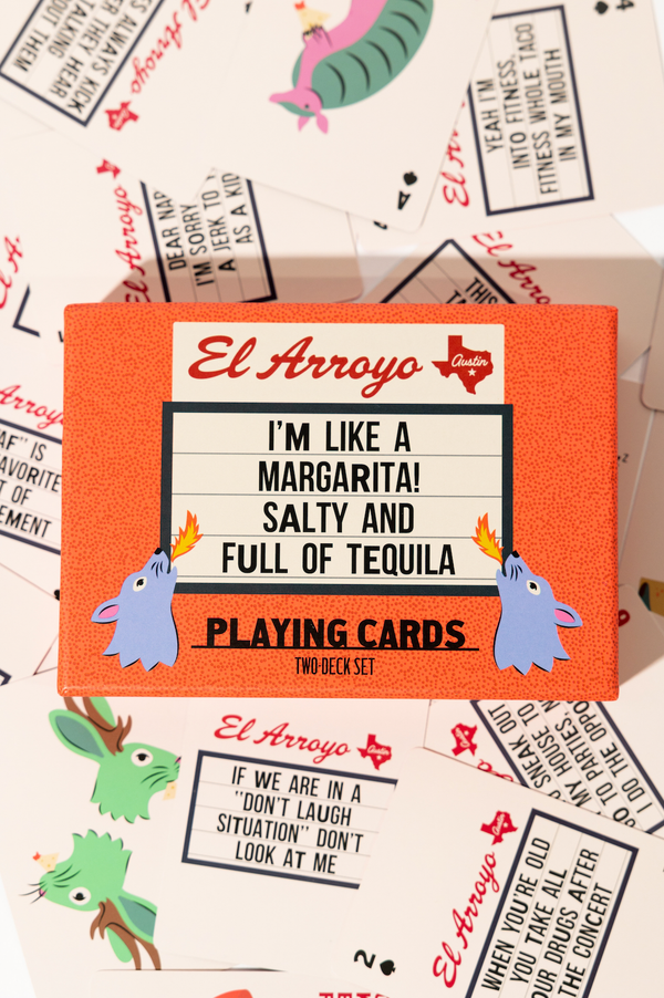 El Arroyo - Two-Deck Set Playing Cards - Happy Hour