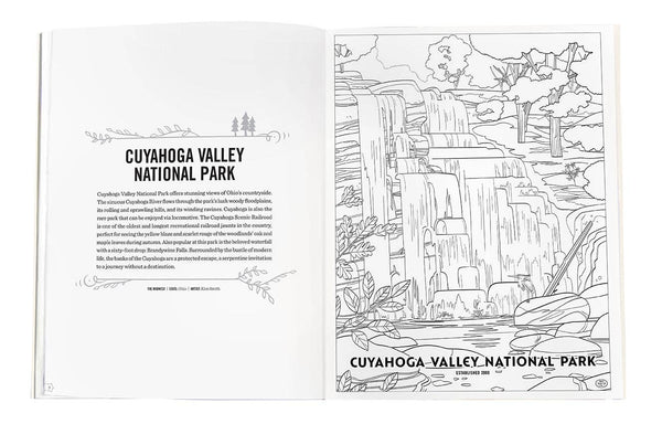 Insight Editions - The Art of the National Parks Coloring Book