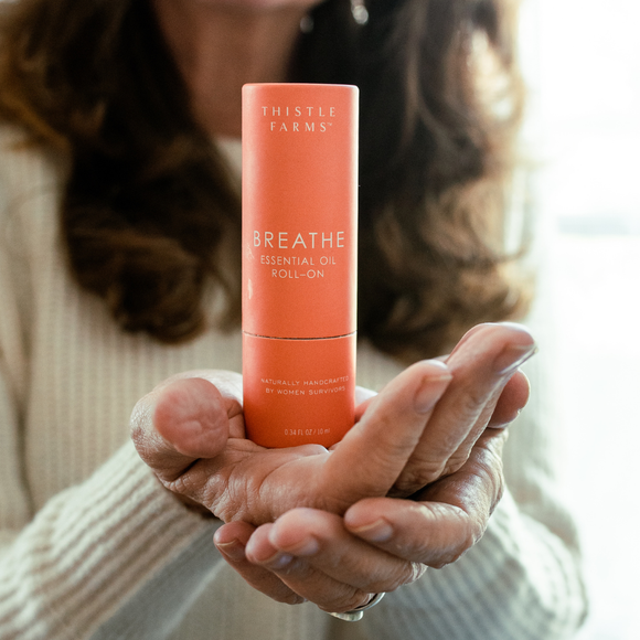 Thistle Farms - Breathe Essential Oil Roll On | Eucalyptus Peppermint