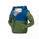 Puffin Drinkwear - The Puffy - Insulated Can Cooler - Olive Green & Sailor Blue-5
