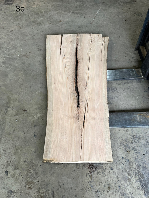 Unfinished Live Edge Red Oak Slab (ULES-2920)