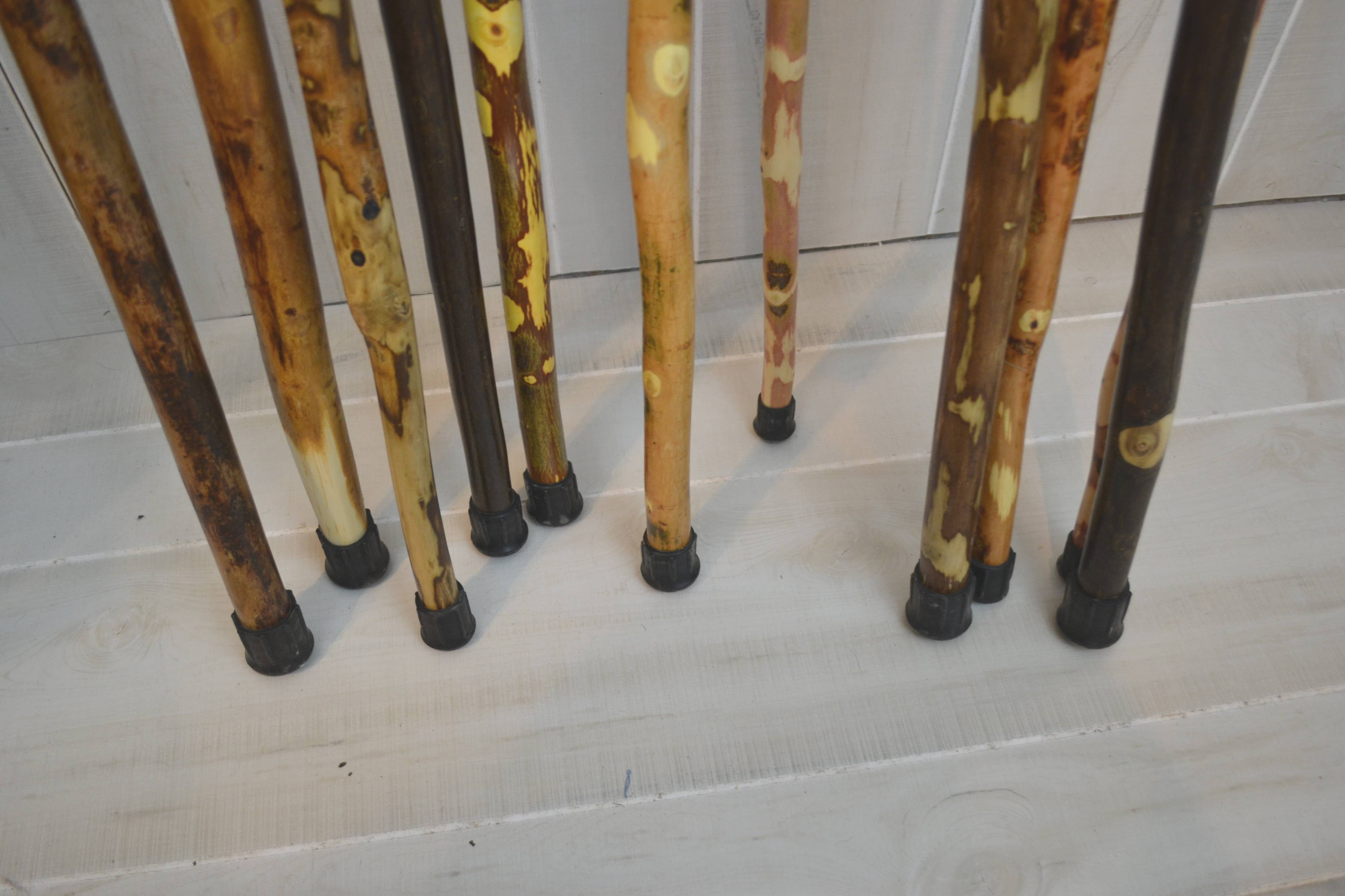 Creation Carvings LLC - Walking Stick, Up to 72" Adult Hiking Stick: 58"