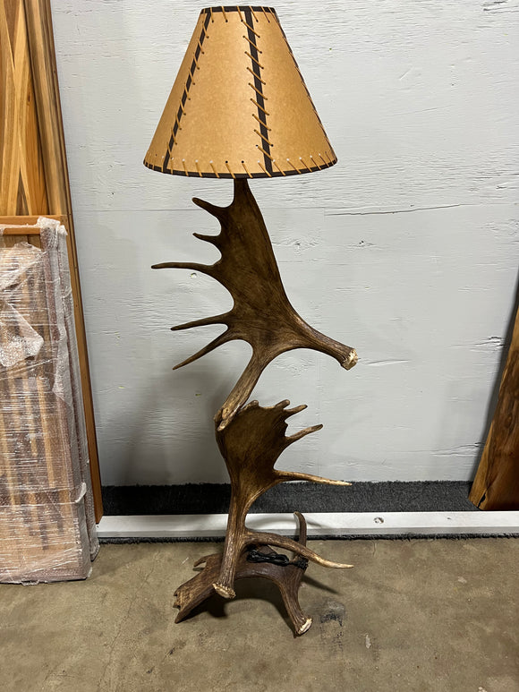 Moose Antler Floor Lamp
