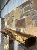 Live Edge Walnut Fireplace Mantel
