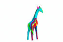 Ocean Sole - Reticulated Giraffe Sculpture from Recycled Flip-Flops: Large-9