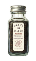 Mesquite Smoked Sea Salt: 2 oz Jar