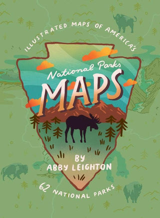 Microcosm Publishing & Distribution - National Parks Maps: Illustrated Maps of National Parks