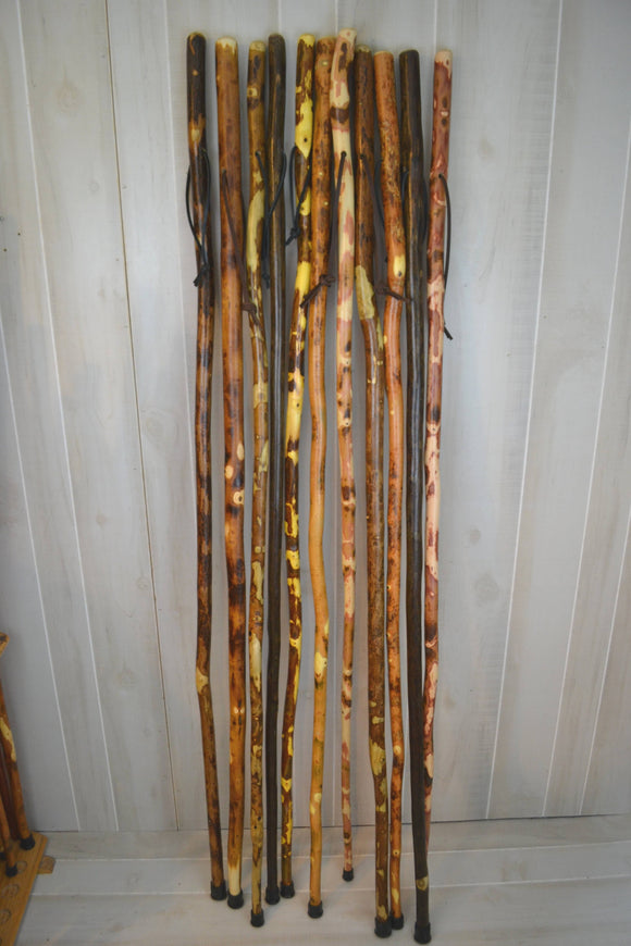 Creation Carvings LLC - Walking Stick, Up to 72" Adult Hiking Stick: 58"
