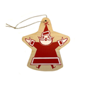 Hatch Show Print - Santa Wooden Ornament-1
