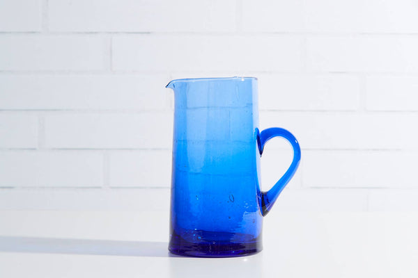 Verve Culture - Moroccan Cone Jug - Blue