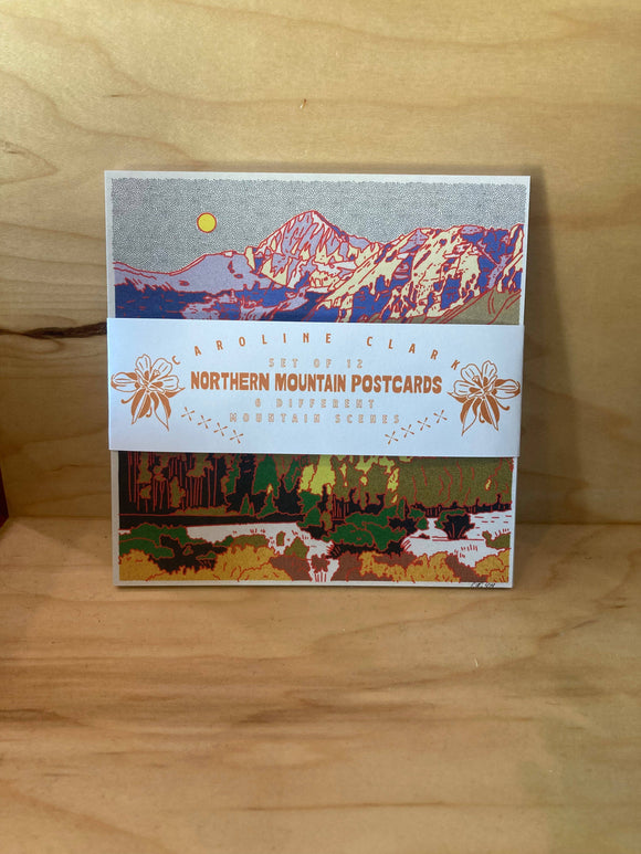 Caroline Clark - Northern Mountains Postcard Pack