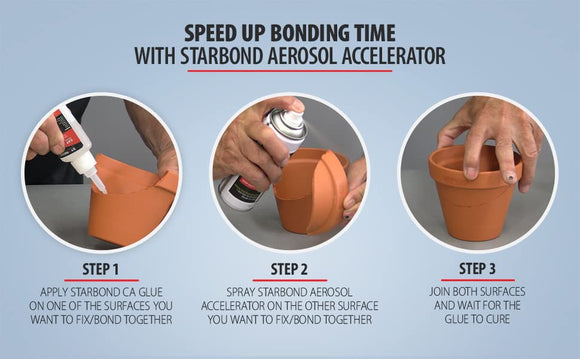 Super Glue Aerosol Accelerator