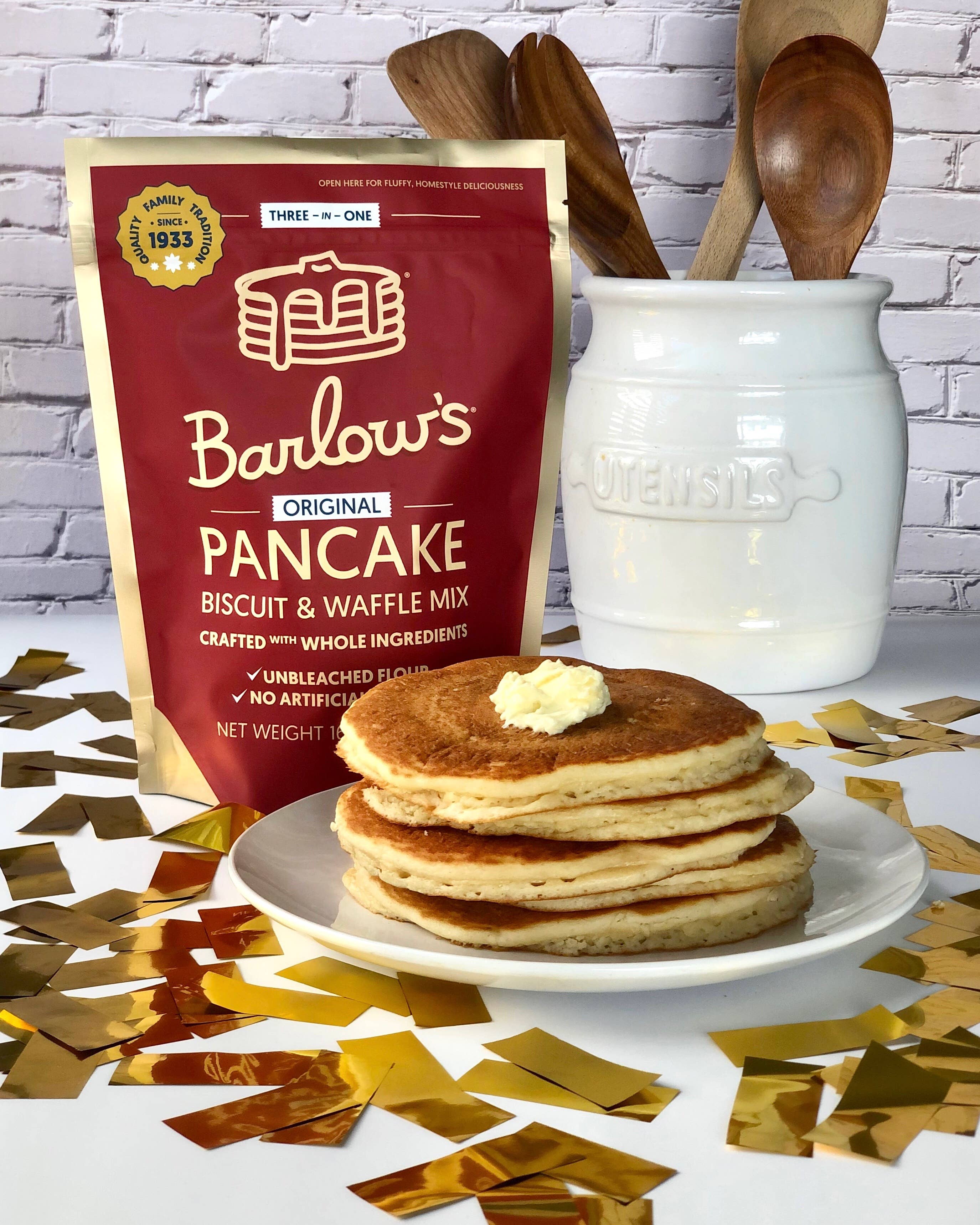 Barlow's - Pancake Biscuit Waffle Mix - 3in1 baking mix