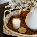 Calyan Wax Co. - Lemon + Sage - Glass Tumbler Soy Candle-6