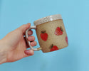 Osso Ceramics - Strawberry Stamped Mug: 12 fl oz