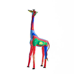Giraffe Flip Flop Sculpture - 0