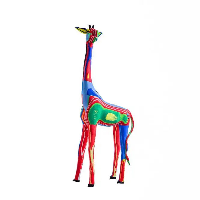 Giraffe Flip Flop Sculpture - 0