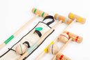 MORA PLAY - Wooden croquet set in a hanging bag-5