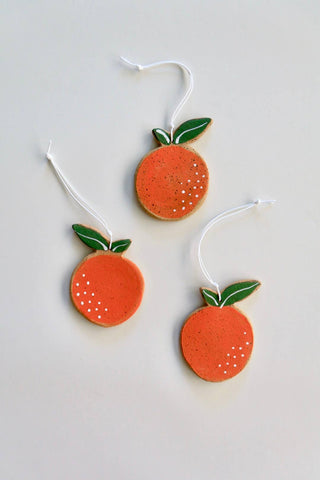 Melville Ceramics - Orange Ornament 