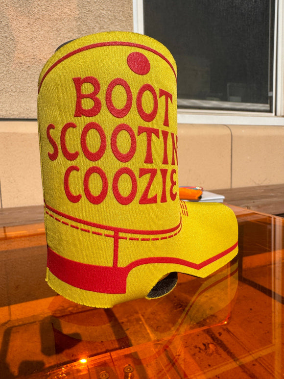 Caroline Clark - Boot Scootin' Coozie: Brown/Gold