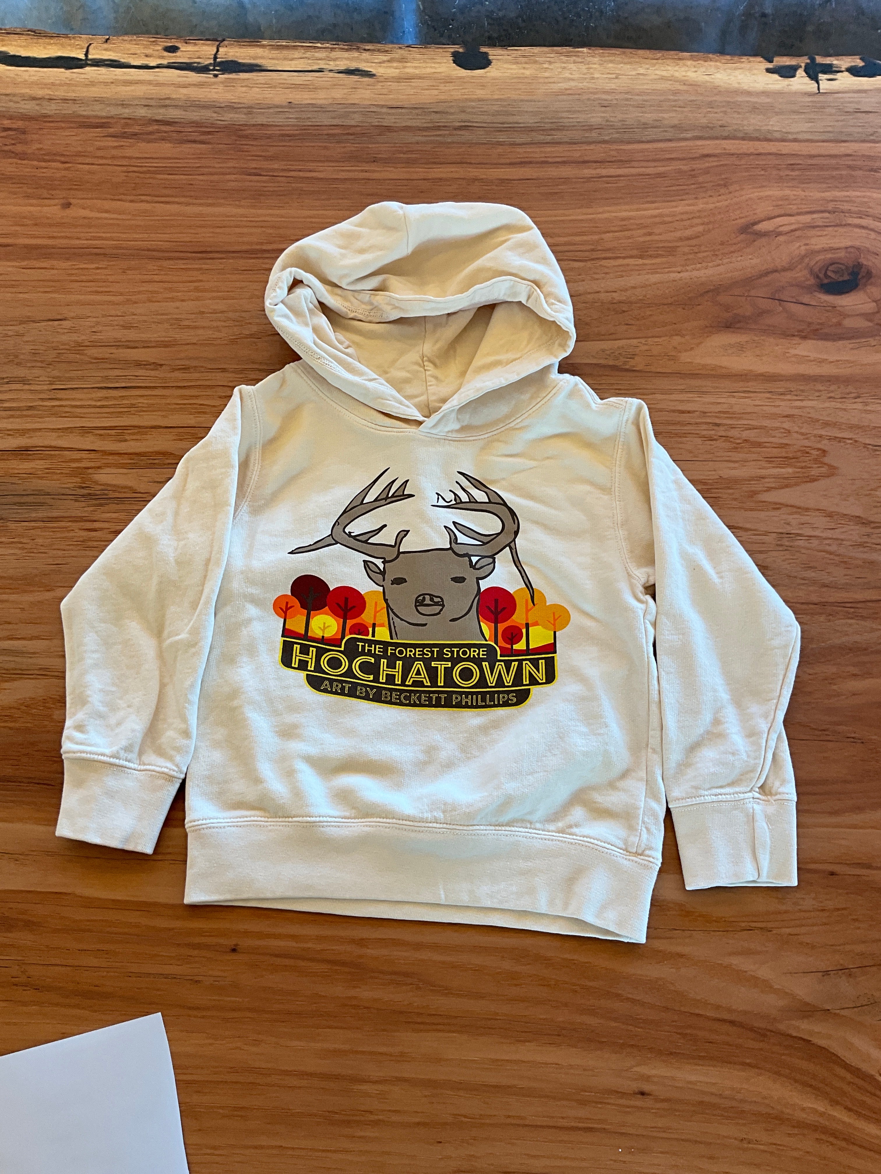 Deer Yellow Forest Store SweatShirt|Youth XS