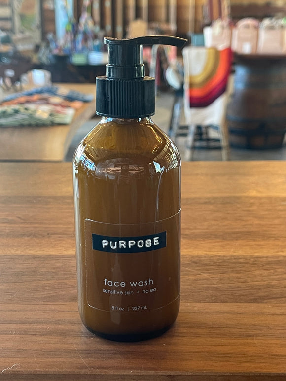 Purpose - face wash - sensitive skin + no essential oil