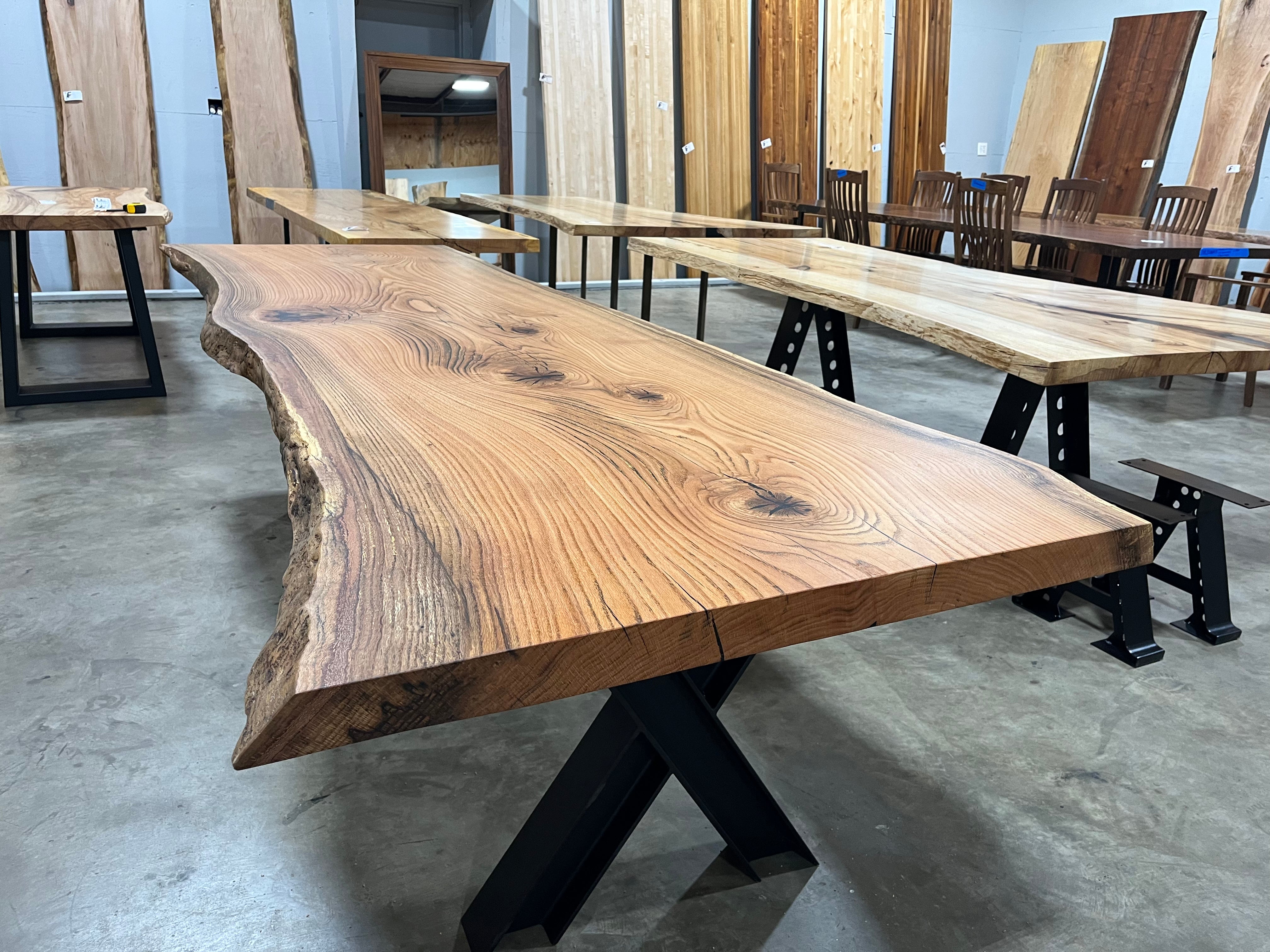 Live Edge Red Oak Slab - 0
