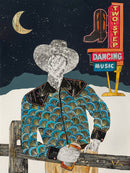 Dolan Geiman - Art Print | Western Cowboy Wall Art | BOURBON + BOOTS: Unframed / 32 x 40-1