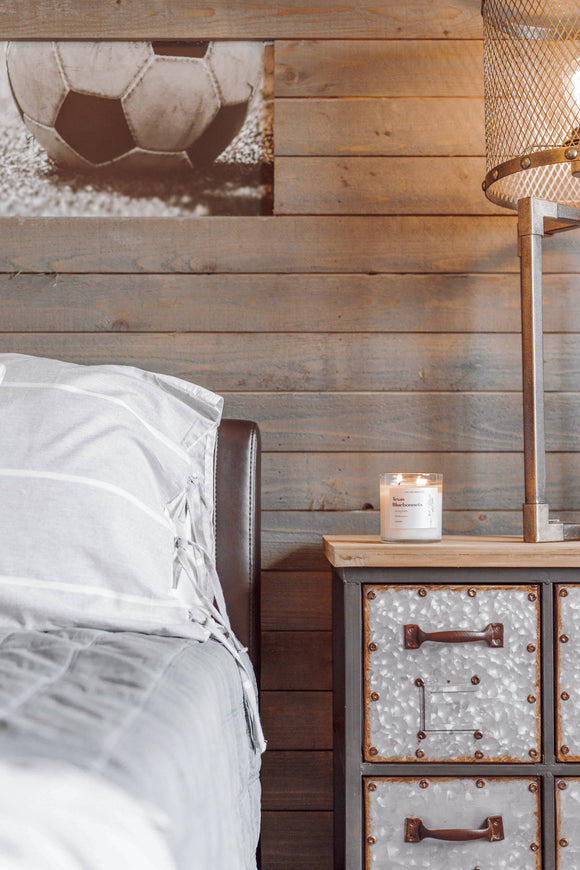 Calyan Wax Co. - Texas Bluebonnet - Clear Glass Tumbler Soy Candle