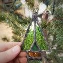 Lost & Found Design - Stained glass tree ornament: Tree A