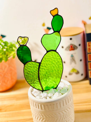 Samara Designs Studio - Glass Prickly Pear Cactus