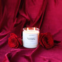 Calyan Wax Co. - Mahogany + Cashmere - Glass Tumbler Soy Candle